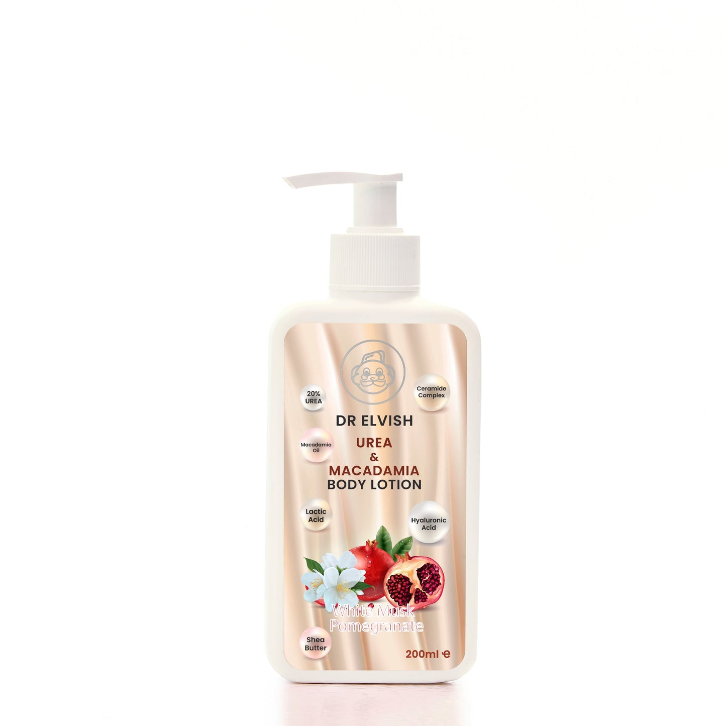 Dr. Elvish Urea White Musk Pomegranate Body Lotion