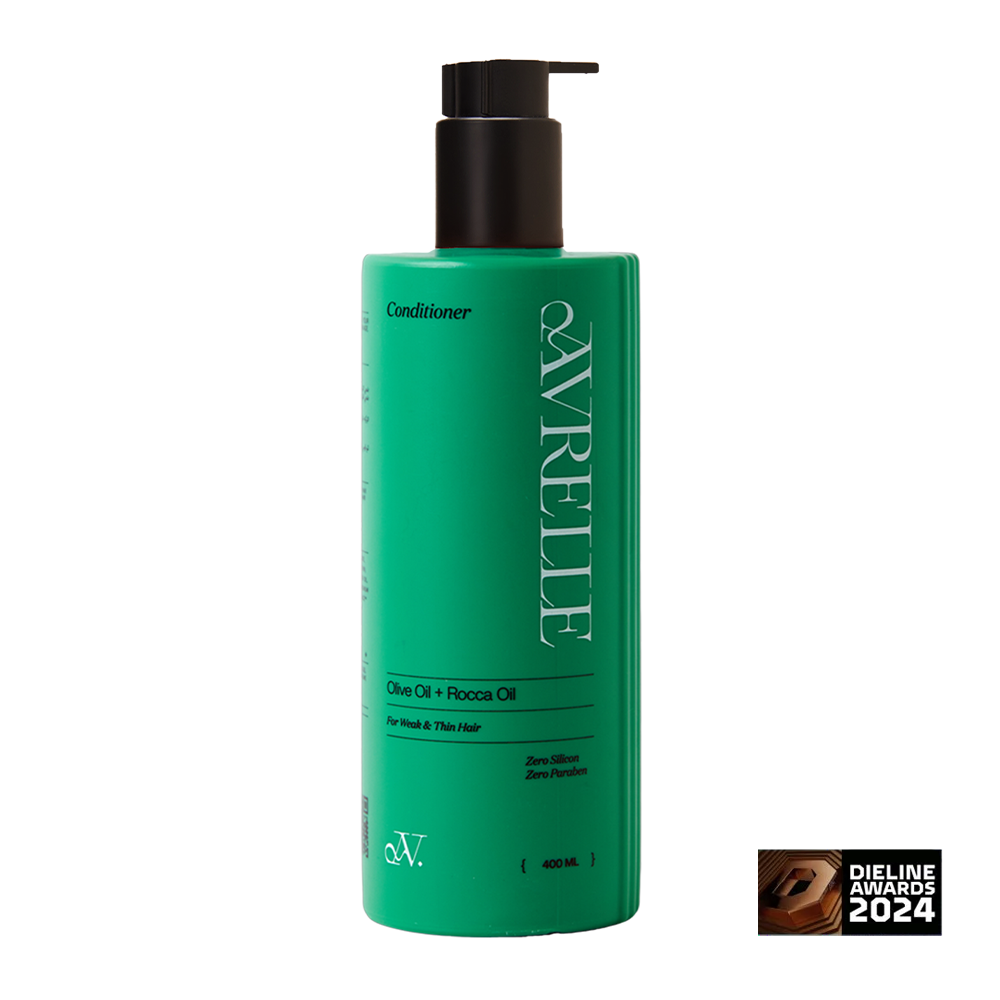 بلسم أفريل المرطب بزيت الزيتون + زيت الجرجير للشعر الضعيف والخفيف