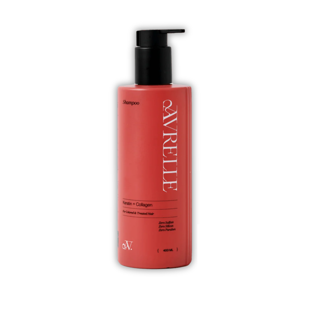 KERATIN + COLLAGEN SULFATE FREE SHAMPOO FOR COLORED AND TREATED HAIR
