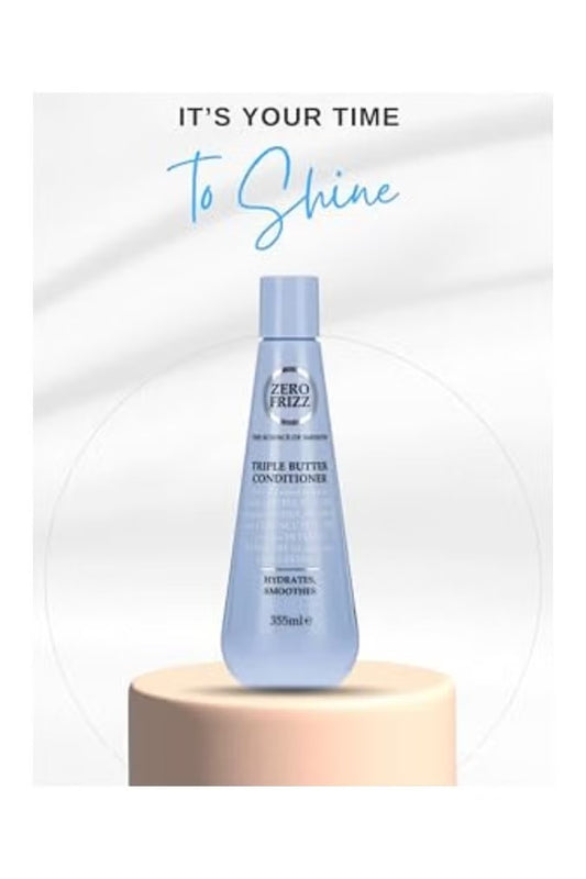 شامبو زيرو فريز تريبل باتر للشعر المجعد - 355 مل