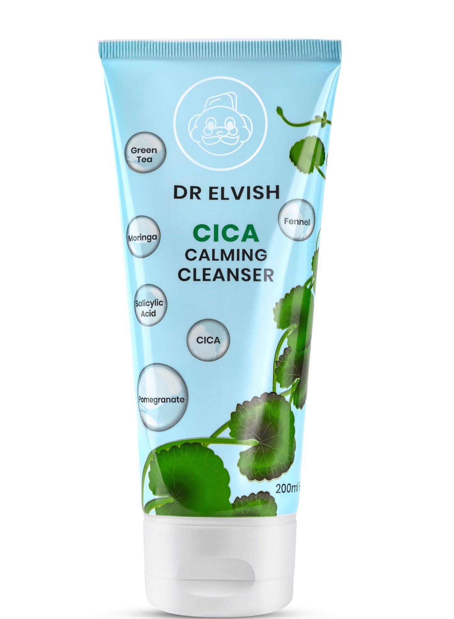 Dr Elvish Cica Calming Cleanser 200ml