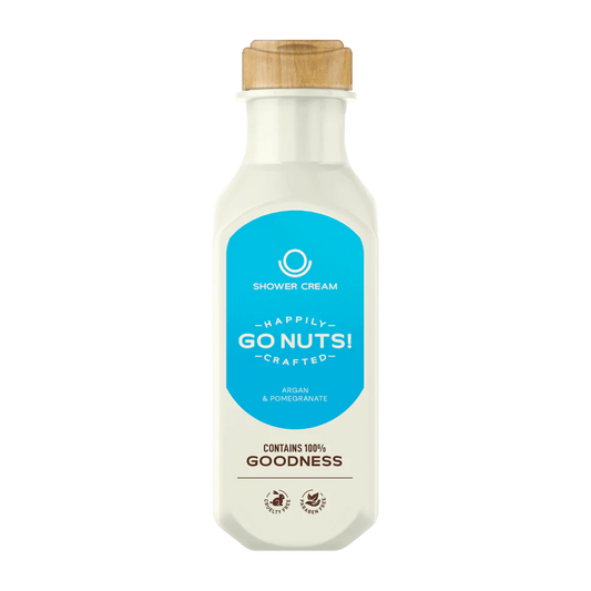 كريم استحمام بقشرة الجوز والأرغان والرمان