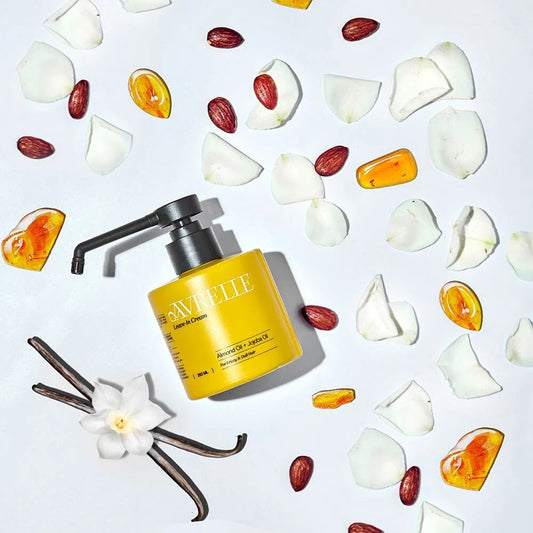 زيت اللوز من أفريل + زيت الجوجوبا للشعر المجعد