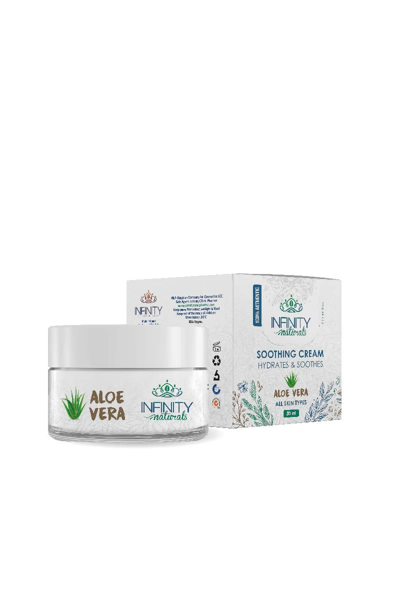 كريم إنفينيتي ناتشورالز المهدئ بخلاصة الصبار لجميع أنواع البشرة