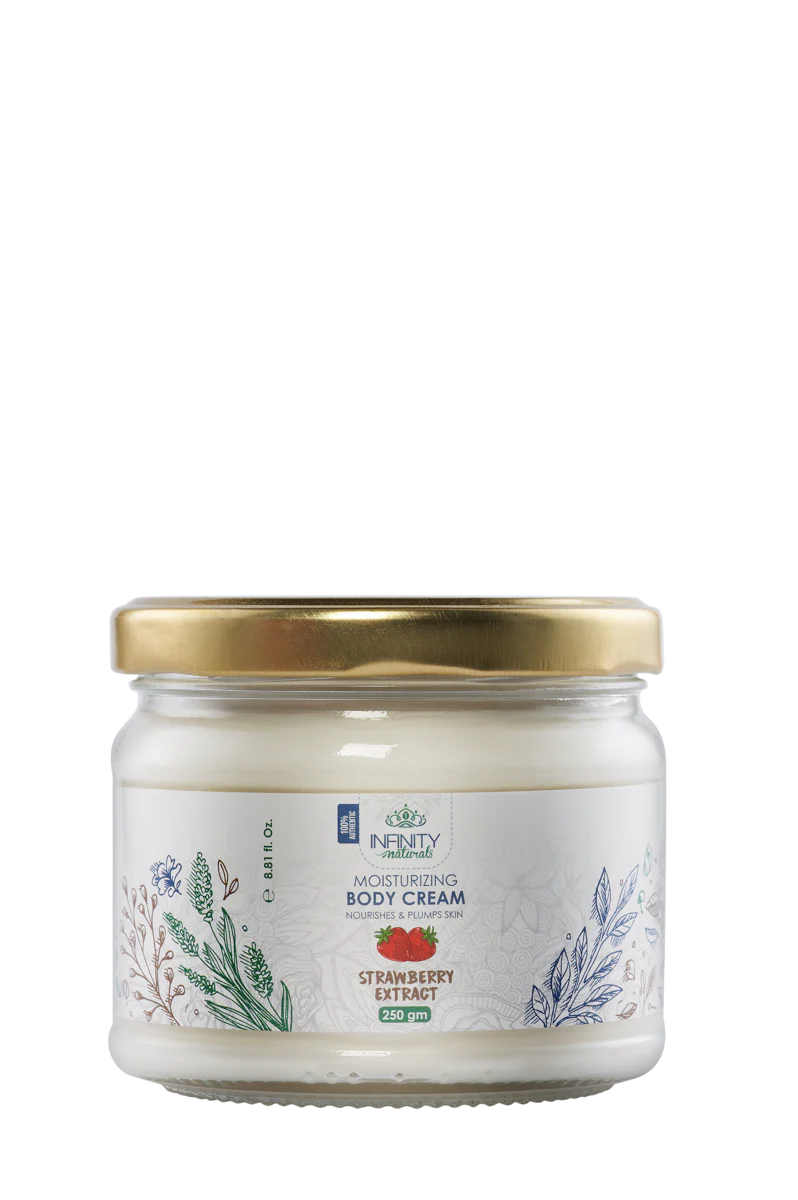 Moisturizing Body Cream Strawberry Extract