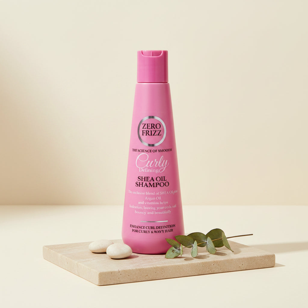 Zero Frizz Curly Defining Shea Oil Shampoo 200ml