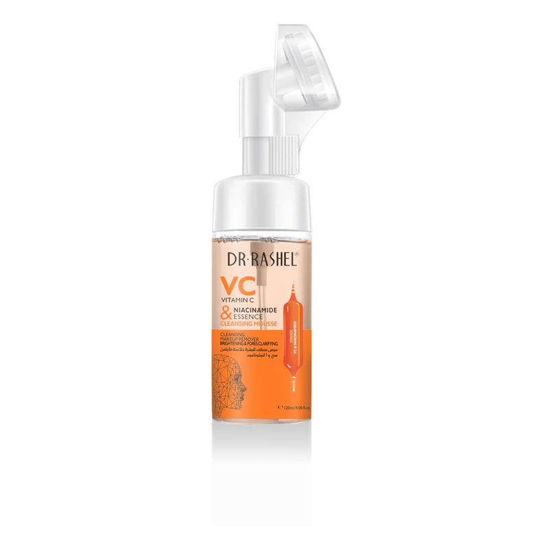 Dr. Rashel Vitamin C & Niacinamide Cleansing Mousse - Brightening & Pore Clarifying Foam