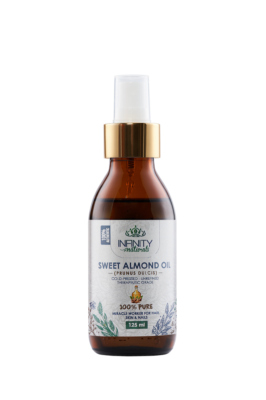 زيت اللوز الحلو النقي 100% من إنفينيتي، 125 مل