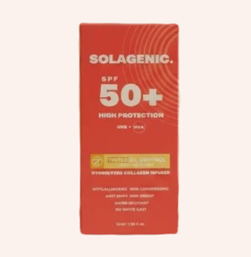 Solagenic SPF 50+ حماية عالية. UVB+UVA