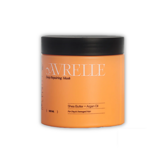 SHEA BUTTER + ARGAN OIL DEEP MOISTURIZING HAIR MASK FOR DRY AND DAMAGED HAIR
