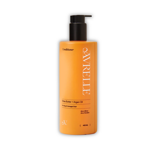 SHEA BUTTER + ARGAN OIL MOISTURIZING CONDITIONER FOR DRY AND DAMAGED HAIR