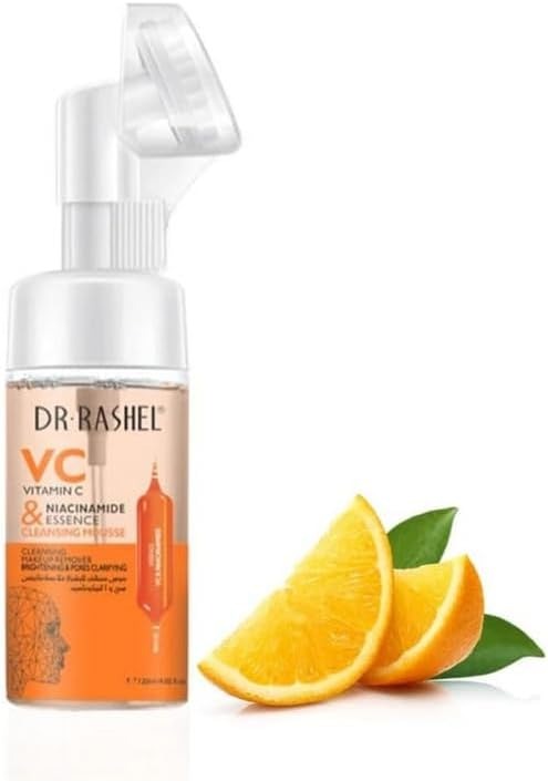 Dr. Rashel Vitamin C & Niacinamide Cleansing Mousse - Brightening & Pore Clarifying Foam