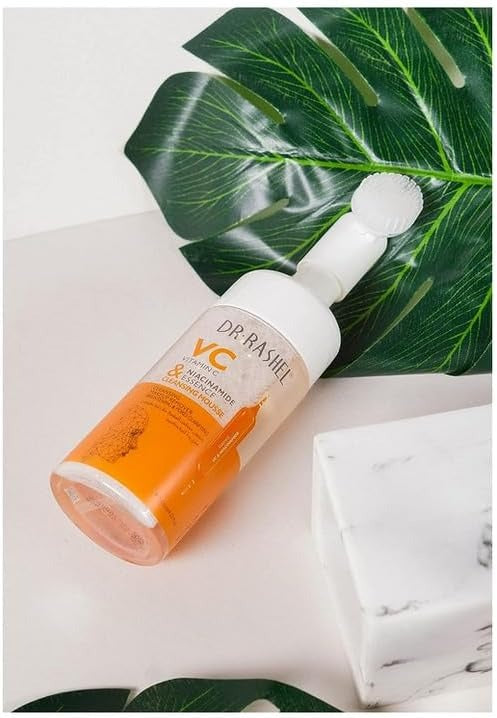 Dr. Rashel Vitamin C & Niacinamide Cleansing Mousse - Brightening & Pore Clarifying Foam