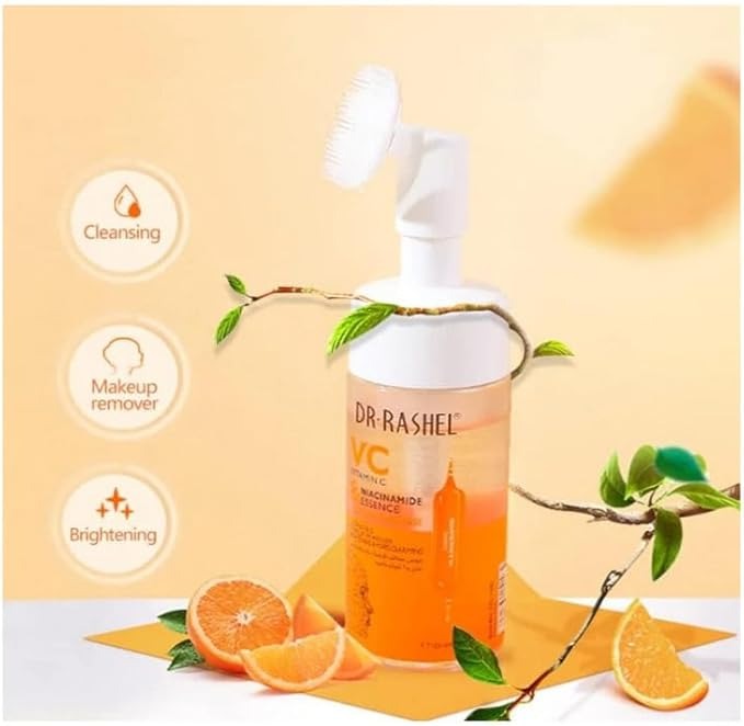Dr. Rashel Vitamin C & Niacinamide Cleansing Mousse - Brightening & Pore Clarifying Foam