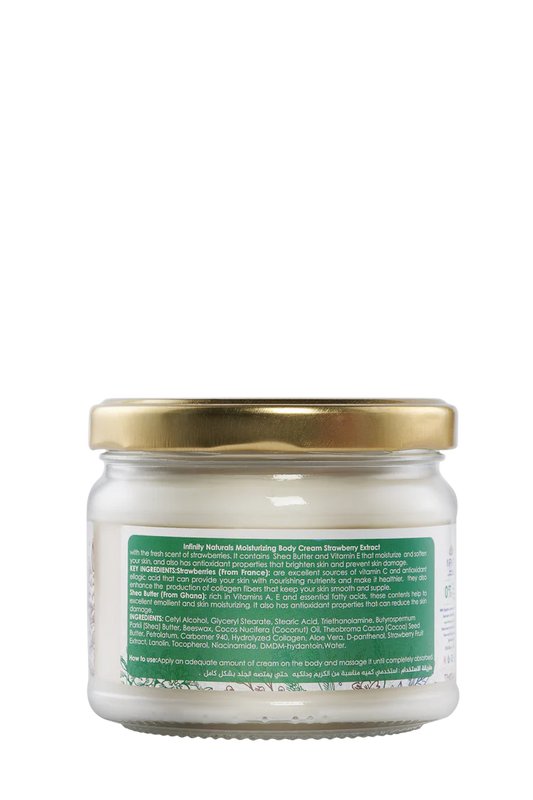 Moisturizing Body Cream Strawberry Extract