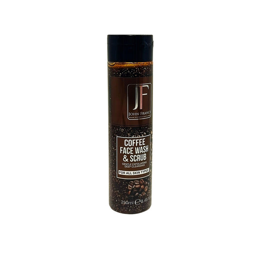 JF John France face wash & scrub coffee 250 ml