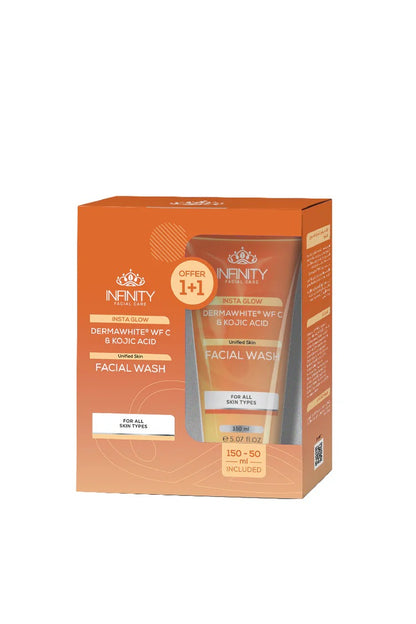 Infinity Facial Care Insta Glow Facial Wash Promopack 1+1
