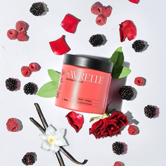 KERATIN + COLLAGEN DEEP MOISTURIZING HAIR MASK FOR COLORED AND TREATED HAIR