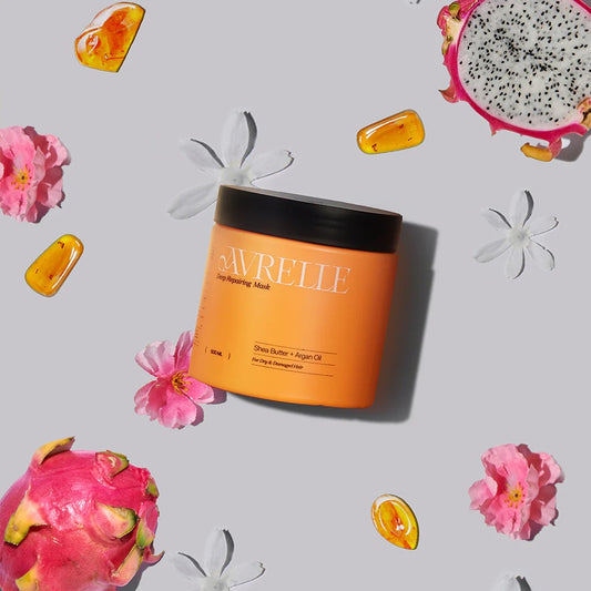 SHEA BUTTER + ARGAN OIL DEEP MOISTURIZING HAIR MASK FOR DRY AND DAMAGED HAIR