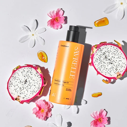 SHEA BUTTER + ARGAN OIL MOISTURIZING CONDITIONER FOR DRY AND DAMAGED HAIR