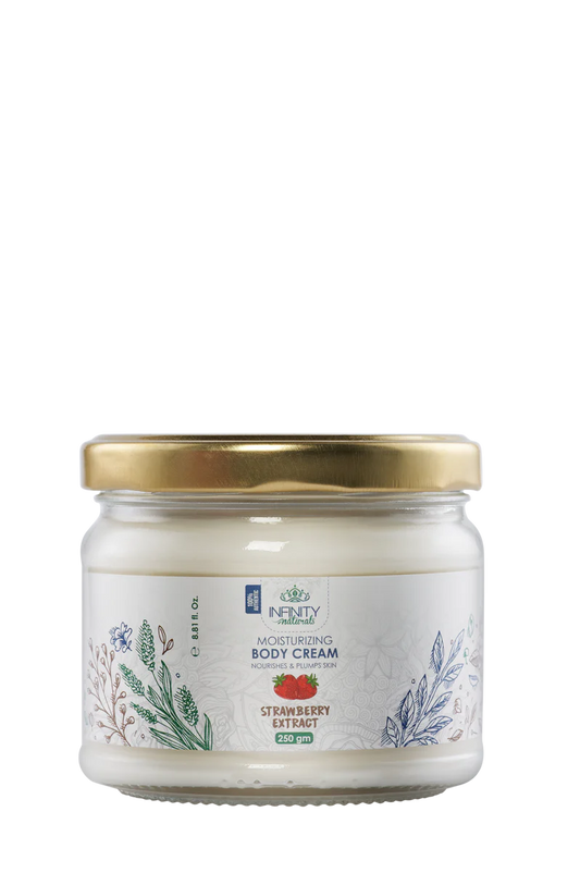 Moisturizing Body Cream Strawberry Extract