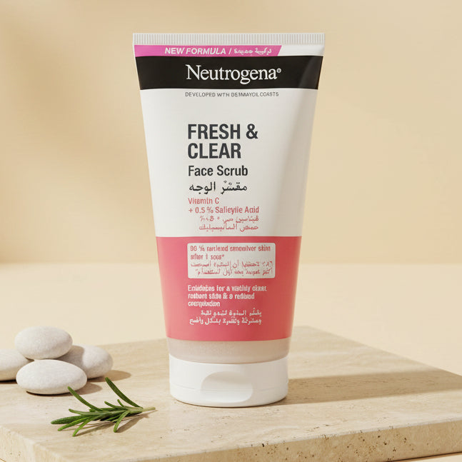 Neutrogena face scrub