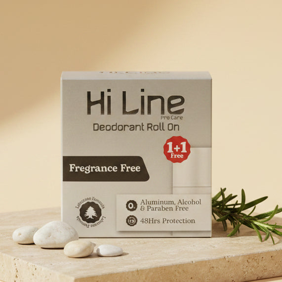 Hi line deodorant roll on