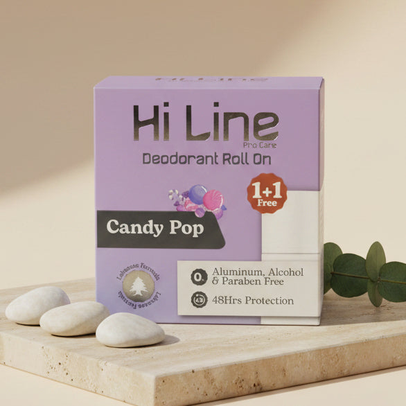 Hi line deodorant roll on