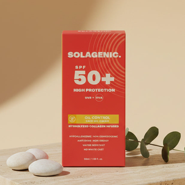 Solagenic SPF 50+ high protection. UVB+UVA