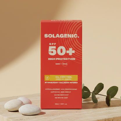 Solagenic SPF 50+ حماية عالية. UVB+UVA